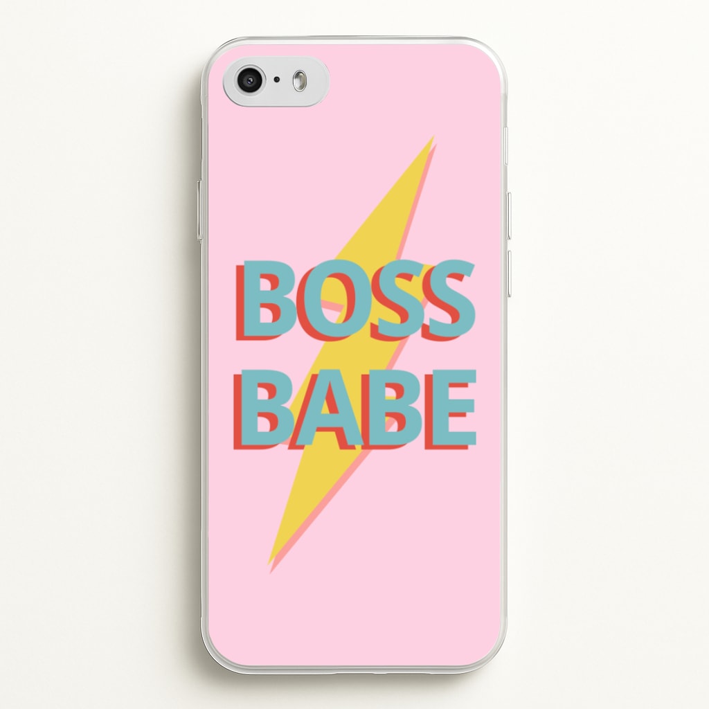 Boss Babe - Sassy Quotes Phone Case for iPhone 5 / 5s / SE 2016