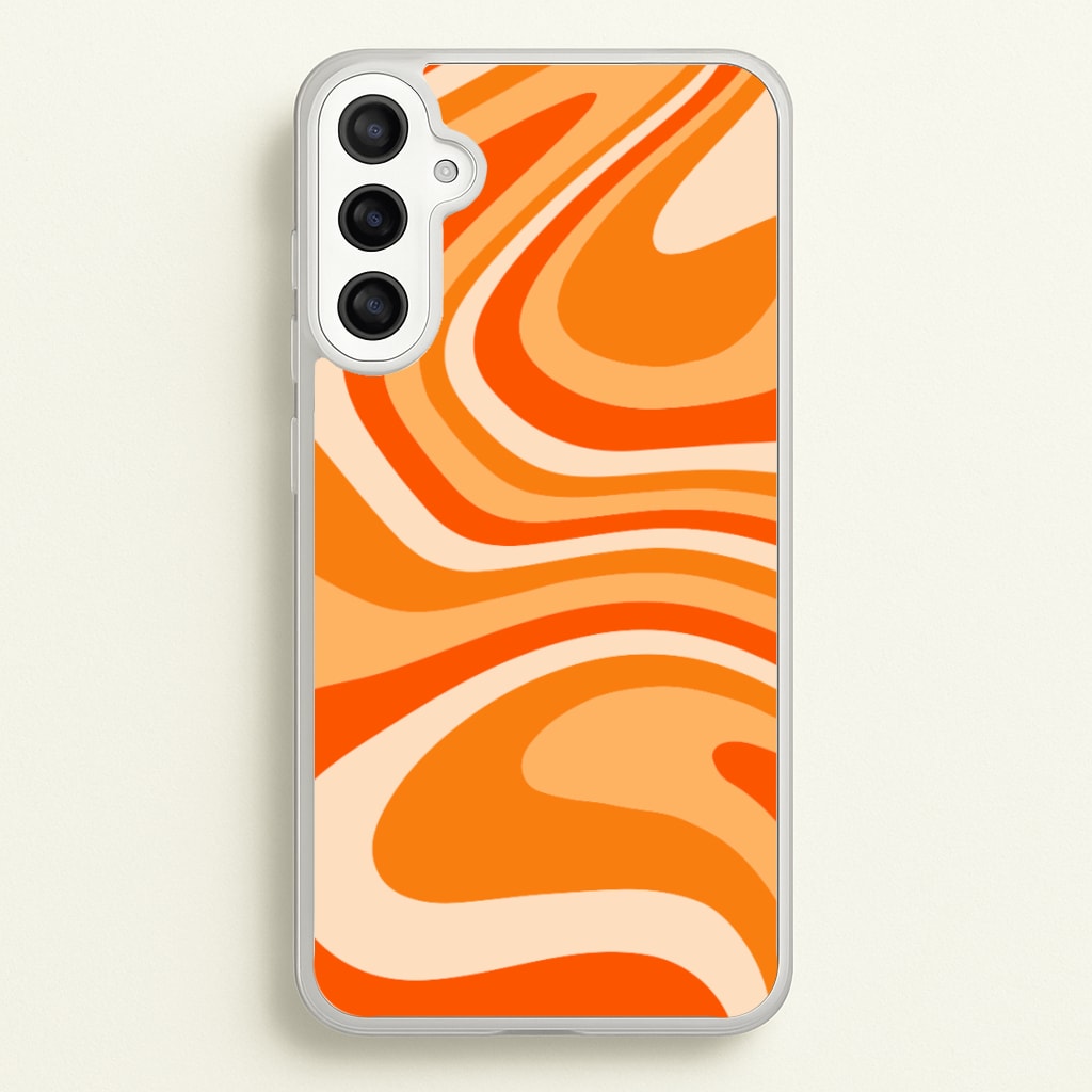 Colourful Abstract Pattern XI - Abstract Pattern Phone Case for Galaxy A34