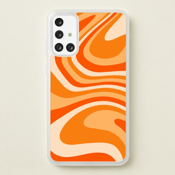 Colourful Abstract Pattern XI - Abstract Pattern Phone Case for Galaxy A71