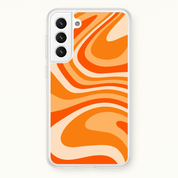 Colourful Abstract Pattern XI - Abstract Pattern Phone Case for Galaxy S22