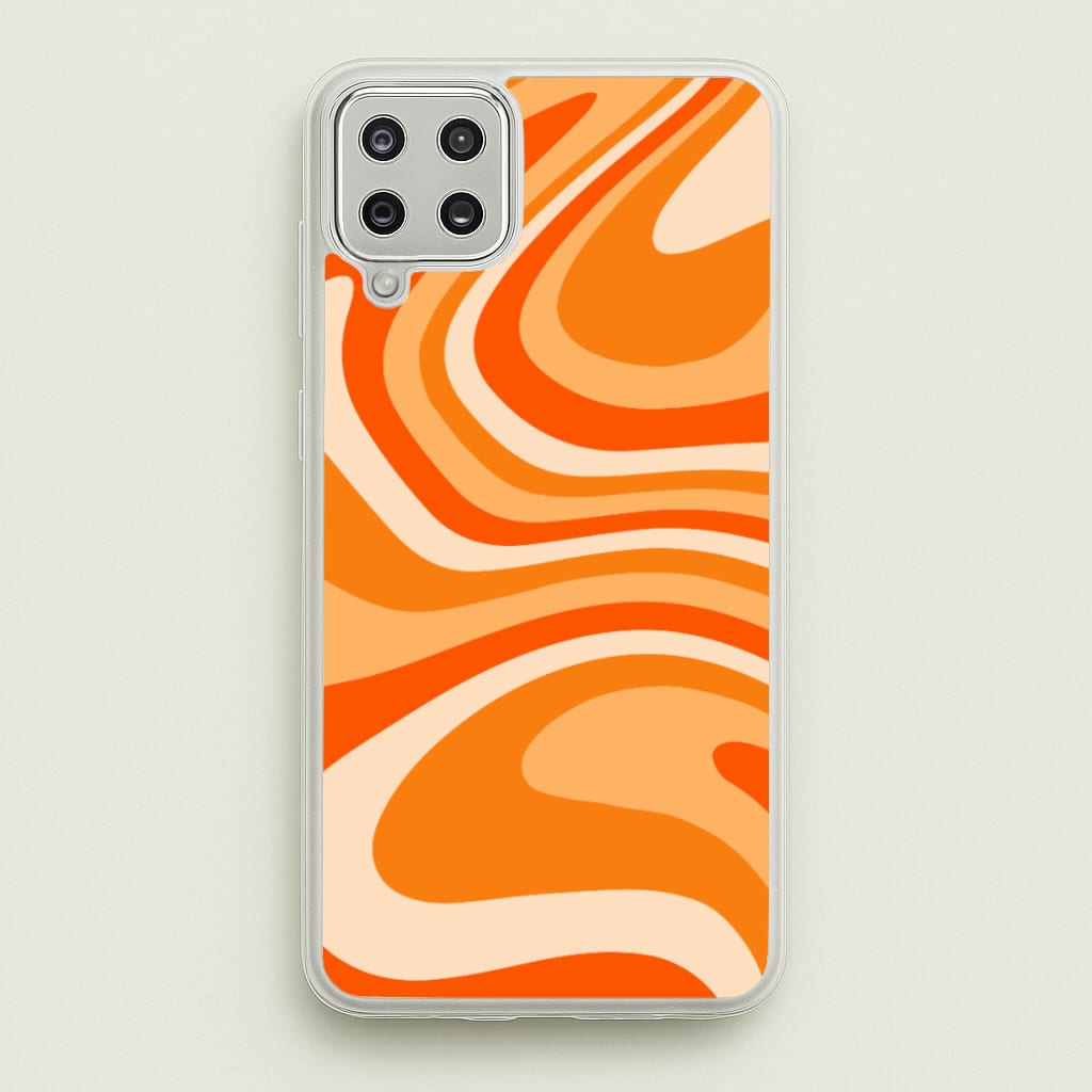 Colourful Abstract Pattern XI - Abstract Pattern Phone Case for Galaxy A12