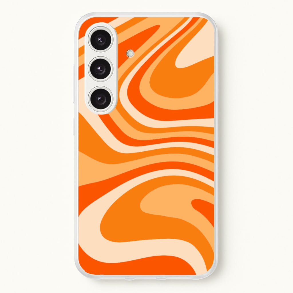 Colourful Abstract Pattern XI - Abstract Pattern Phone Case for Galaxy S24FE