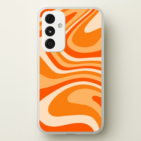 Colourful Abstract Pattern XI - Abstract Pattern Phone Case for Galaxy A35