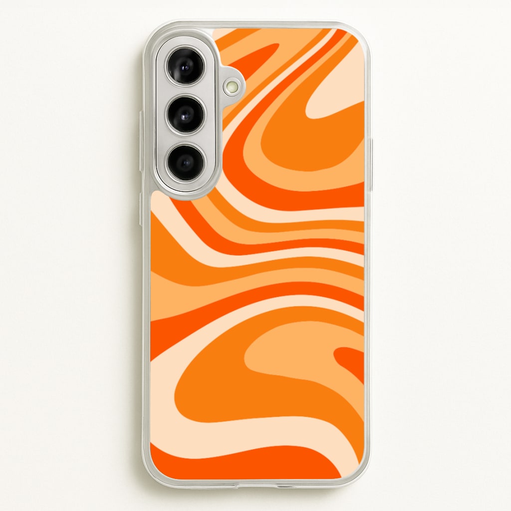 Colourful Abstract Pattern XI - Abstract Pattern Phone Case for Galaxy A56