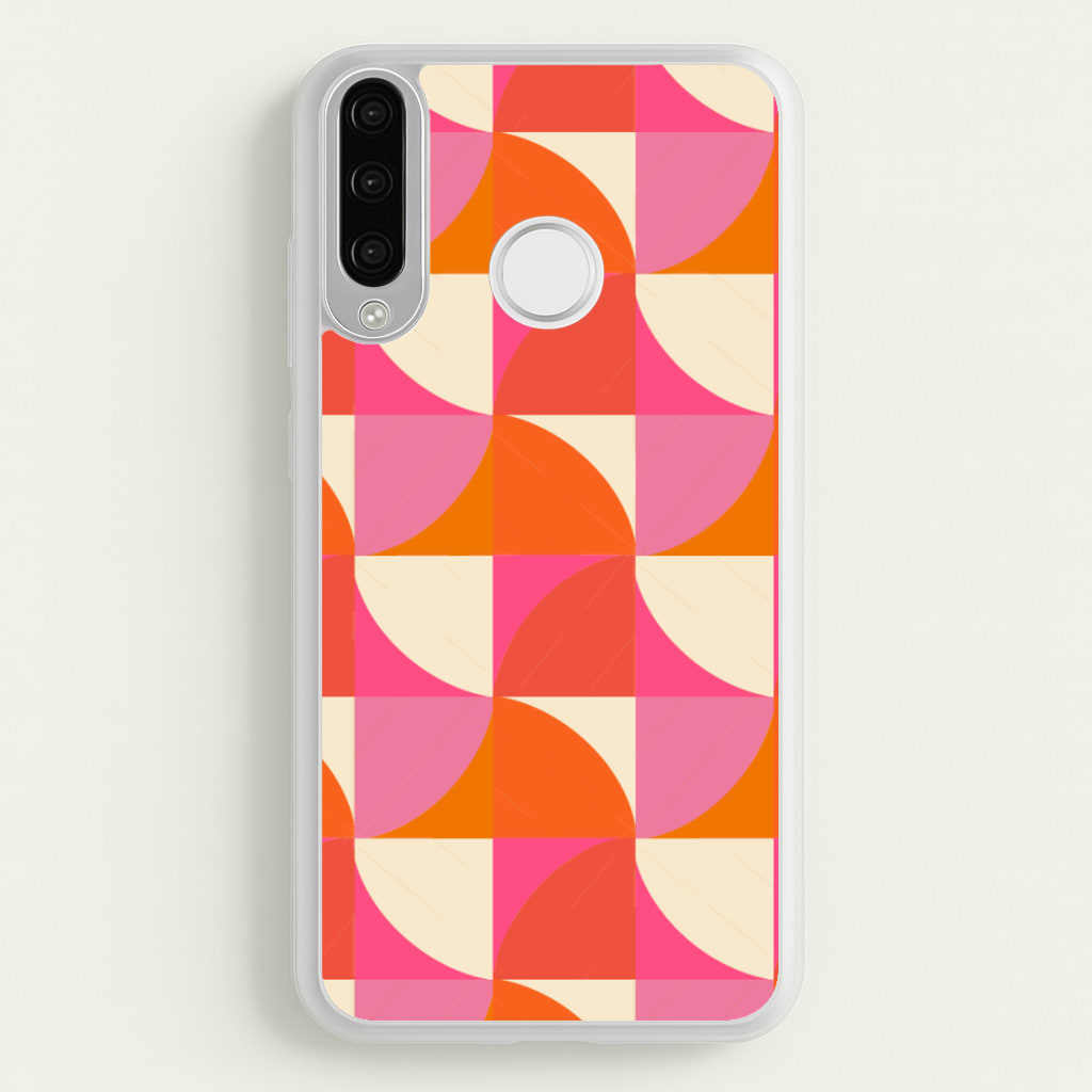 Wavy Abstract - Abstract Phone Case for Huawei P30 Lite
