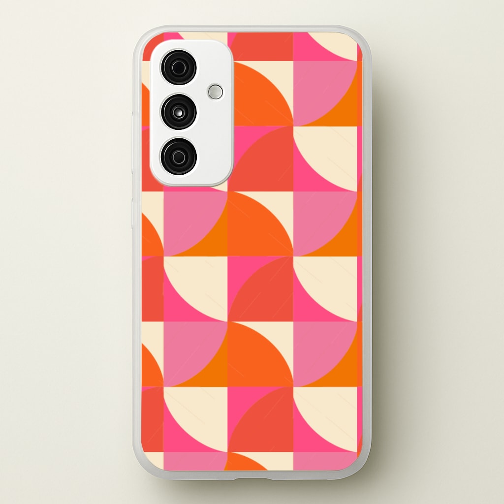 Wavy Abstract - Abstract Phone Case for Galaxy A55