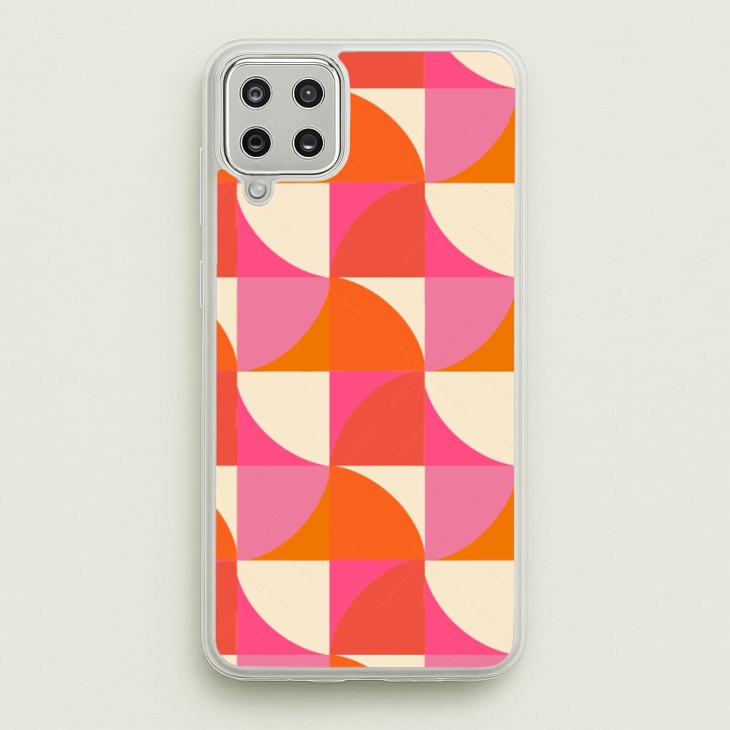 Wavy Abstract - Abstract Phone Case for Galaxy A12