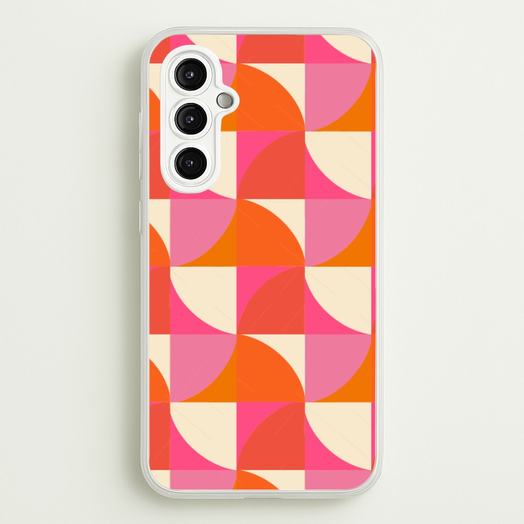 Wavy Abstract - Abstract Phone Case for Galaxy A14