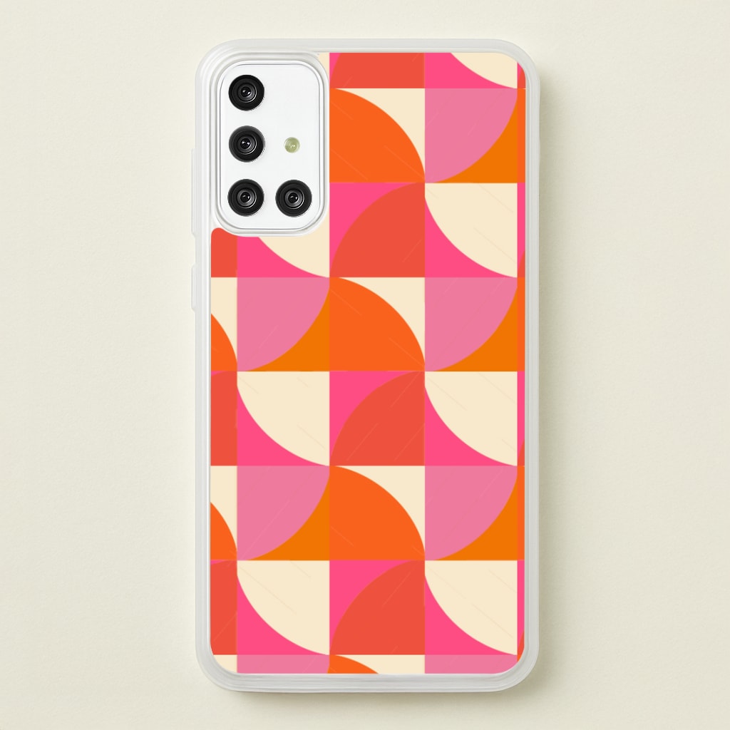 Wavy Abstract - Abstract Phone Case for Galaxy A71