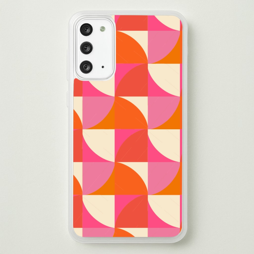 Wavy Abstract - Abstract Phone Case for Galaxy Note 20