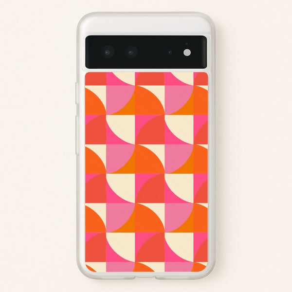 Wavy Abstract - Abstract Phone Case for Google Pixel 6