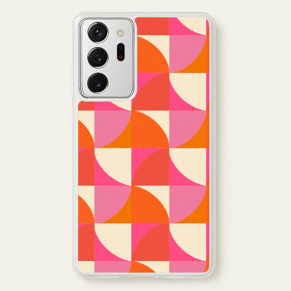 Wavy Abstract - Abstract Phone Case for Galaxy Note 20 Ultra