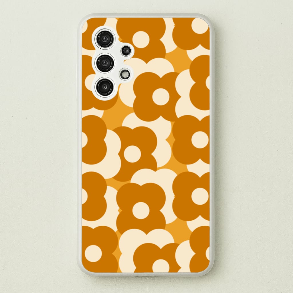 Retro Flower Pattern - Floral Phone Case for Galaxy A13