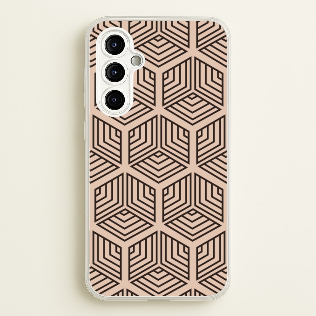 Illusion Pattern - Abstract Phone Case for Galaxy A54