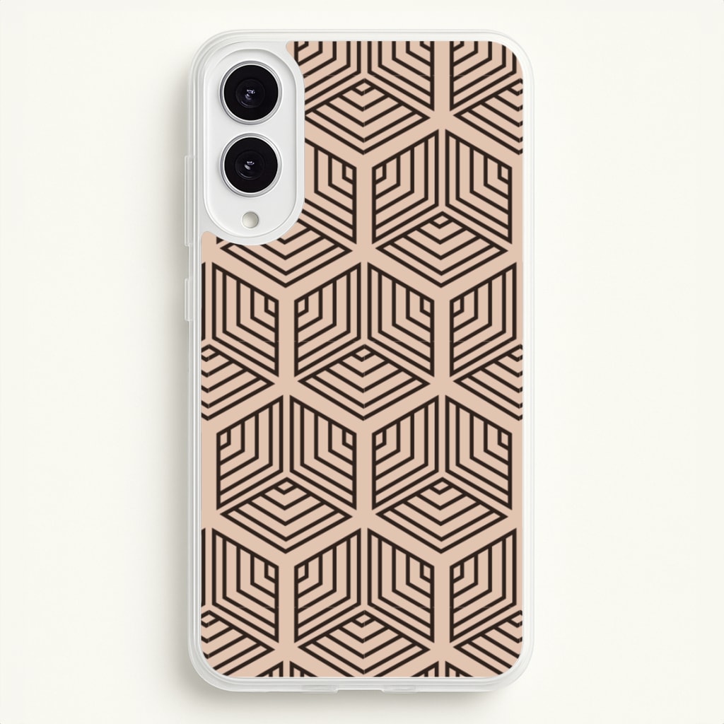 Illusion Pattern - Abstract Phone Case for Galaxy S25 Edge