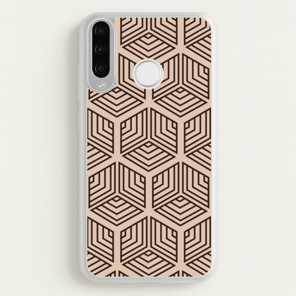 Illusion Pattern - Abstract Phone Case for Huawei P30 Lite