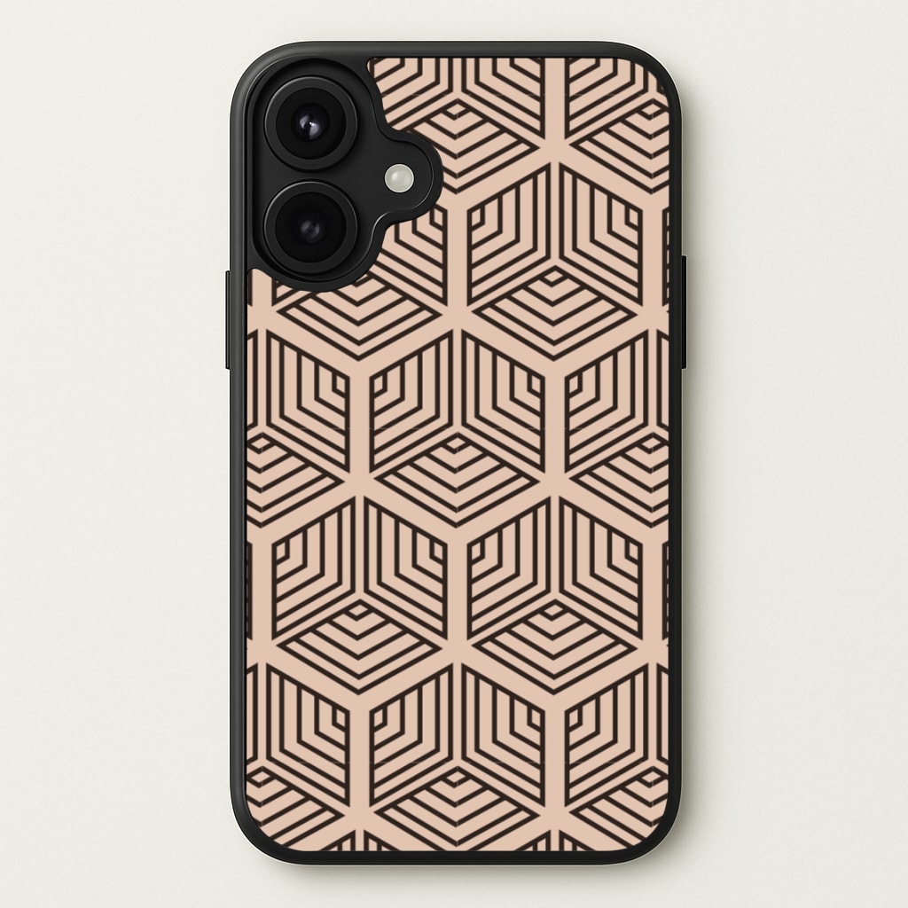 Illusion Pattern Phone Case for iPhone 17