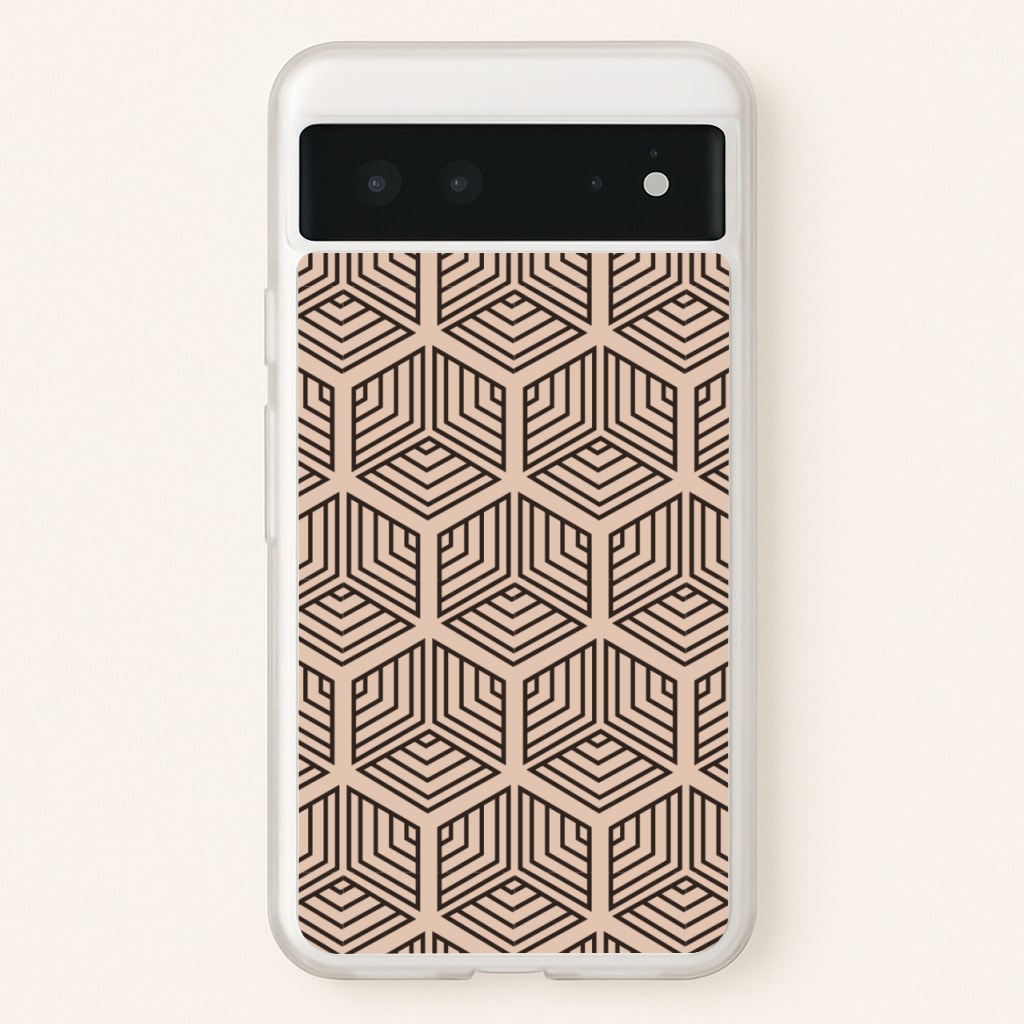 Illusion Pattern - Abstract Phone Case for Google Pixel 6