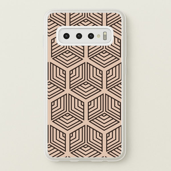 Illusion Pattern - Abstract Phone Case for Galaxy S10