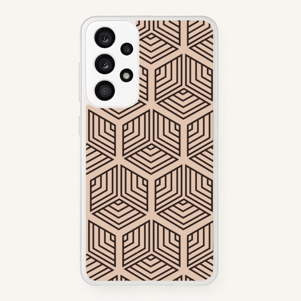 Illusion Pattern - Abstract Phone Case for Galaxy A53