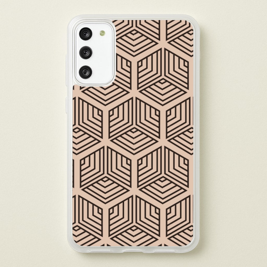 Illusion Pattern - Abstract Phone Case for Galaxy S20