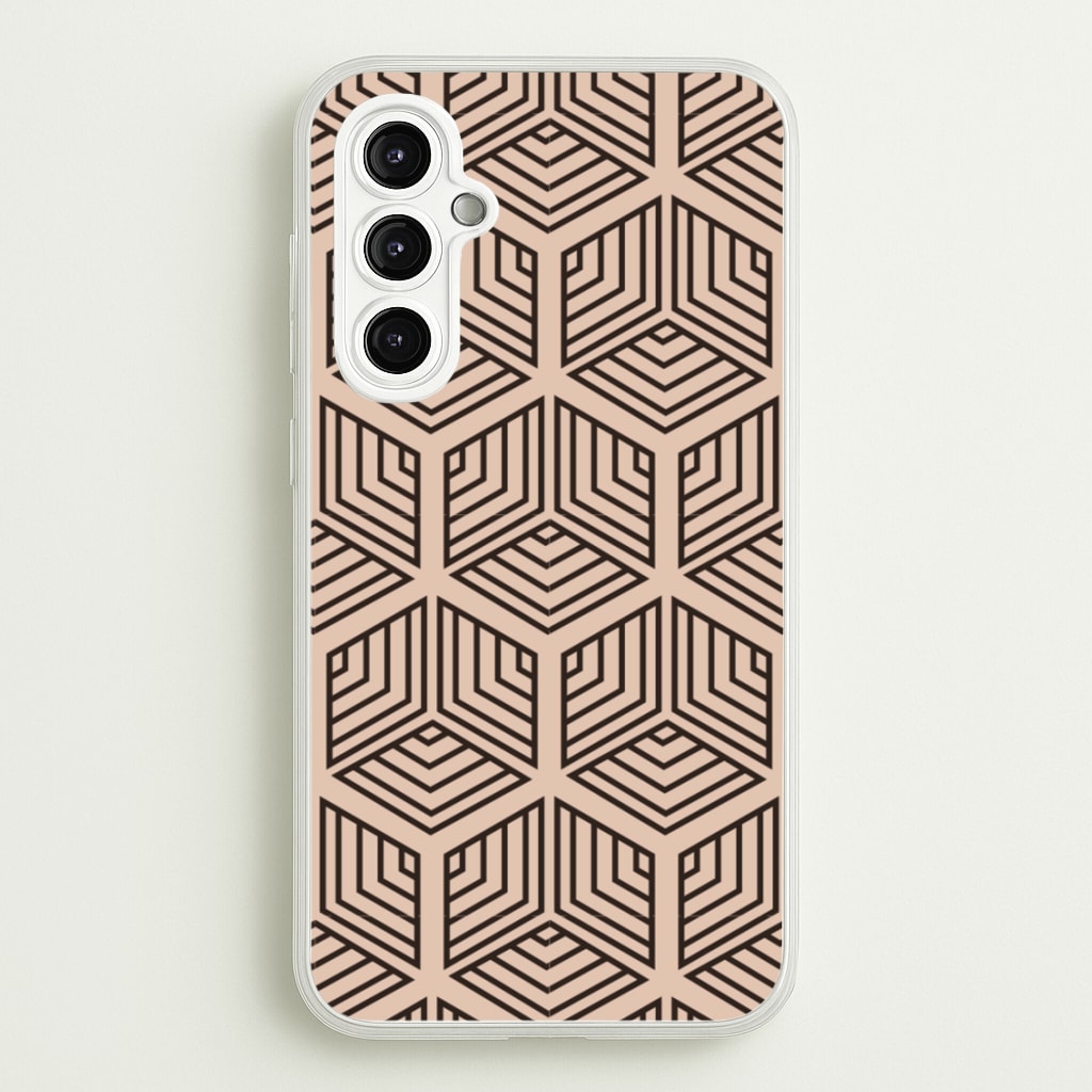 Illusion Pattern - Abstract Phone Case for Galaxy A14