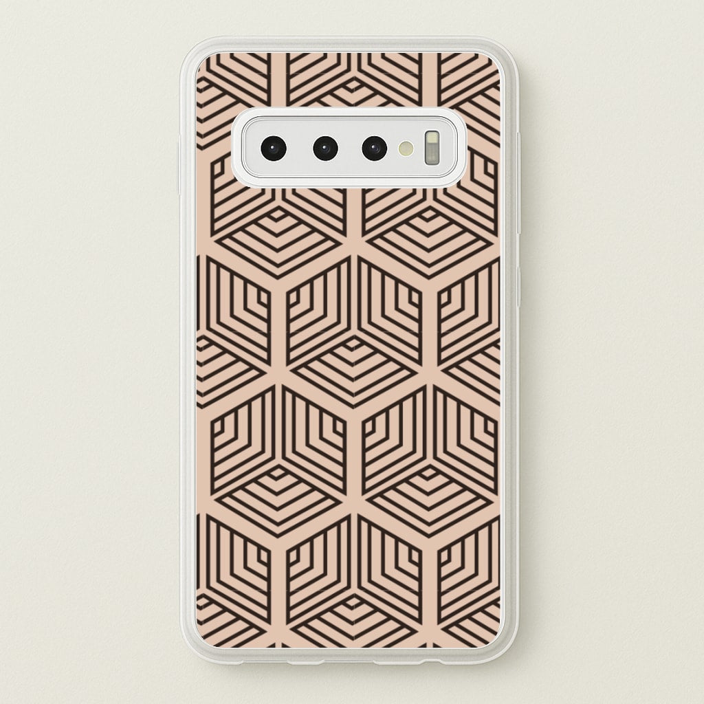 Illusion Pattern - Abstract Phone Case for Galaxy S10 Plus