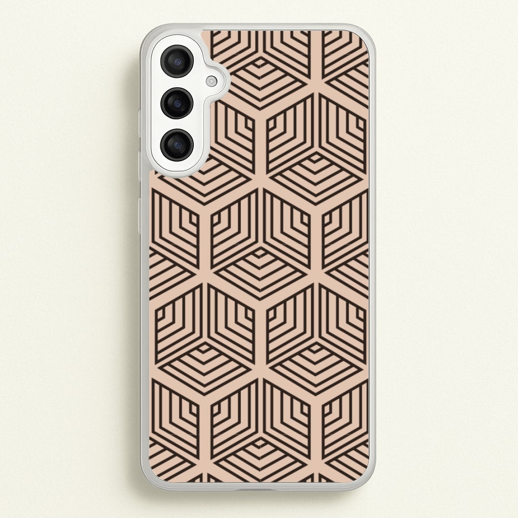 Illusion Pattern - Abstract Phone Case for Galaxy A34