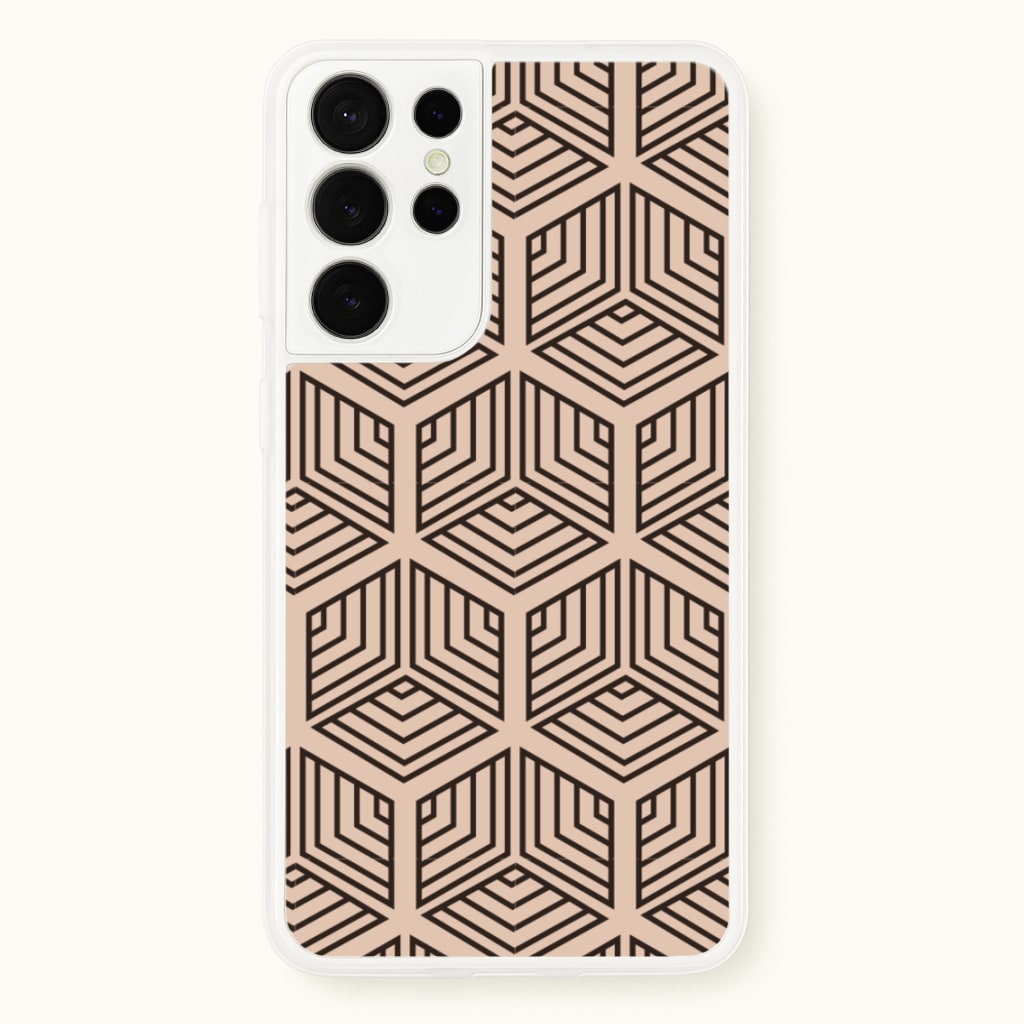 Illusion Pattern - Abstract Phone Case for Galaxy S21 Ultra