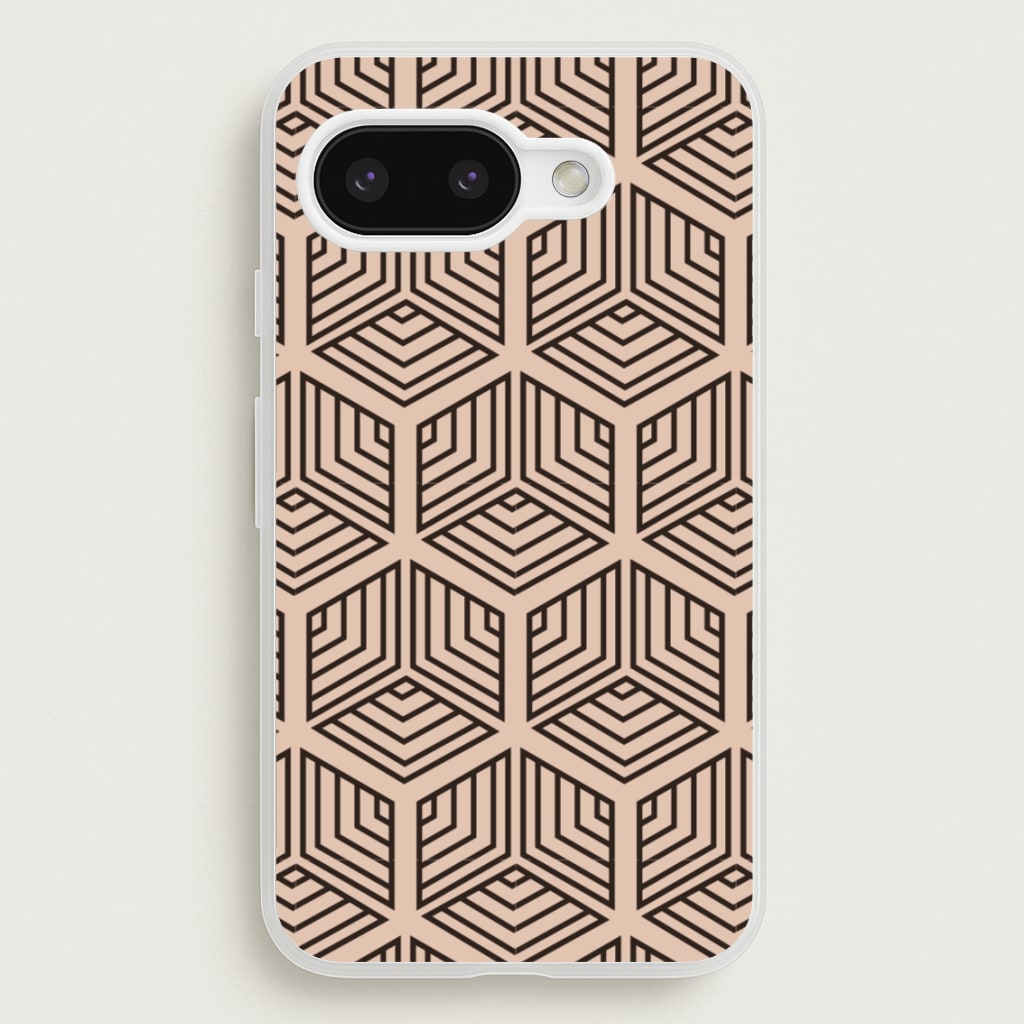 Illusion Pattern - Abstract Phone Case for Google Pixel 9a