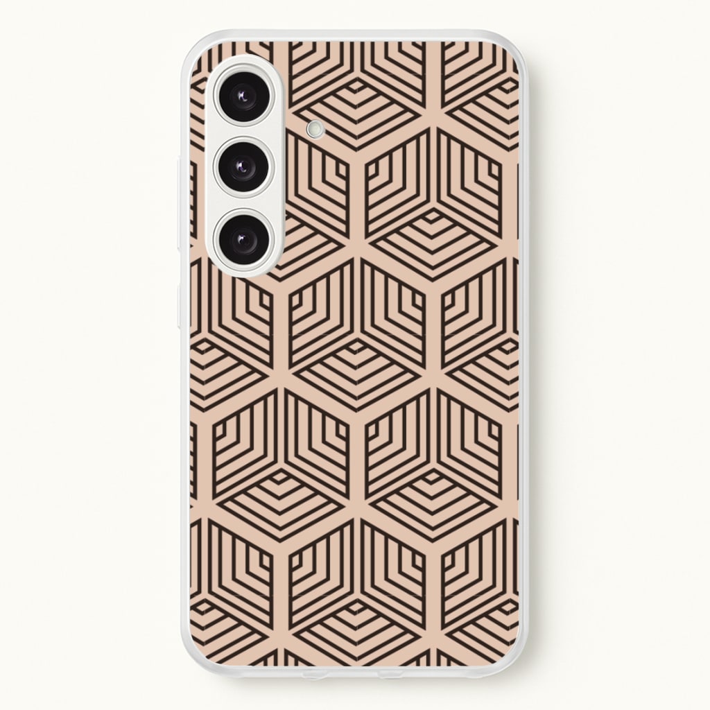 Illusion Pattern - Abstract Phone Case for Galaxy S24