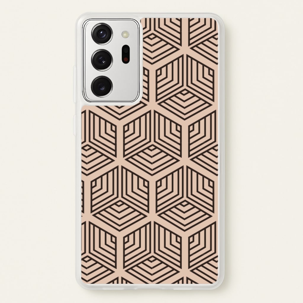 Illusion Pattern - Abstract Phone Case for Galaxy Note 20 Ultra