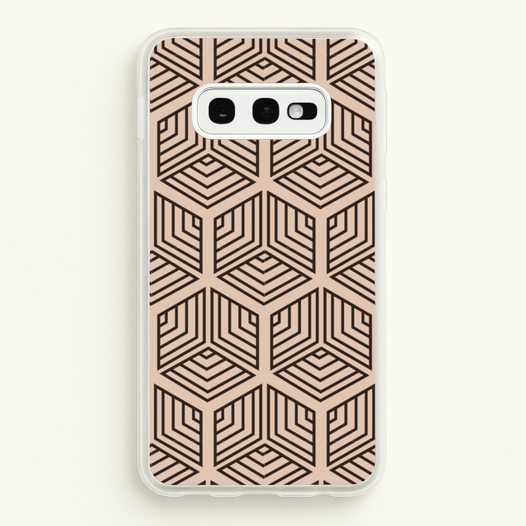 Illusion Pattern - Abstract Phone Case for Galaxy S10e