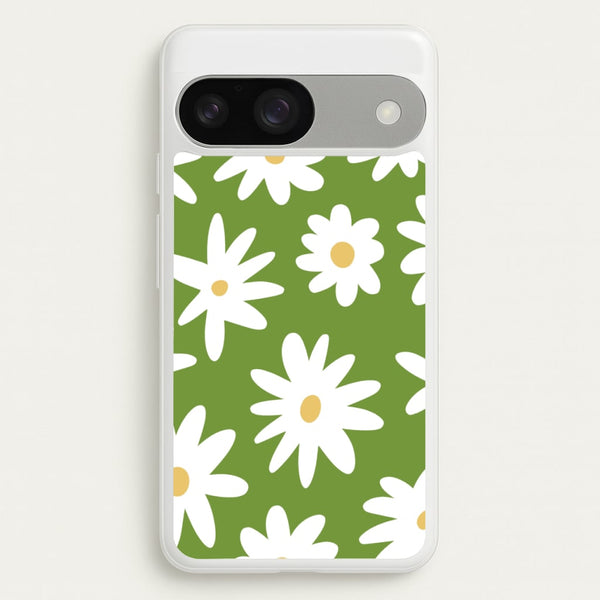 Funky Daisy - Floral Phone Case for Google Pixel 9 / 9 Pro