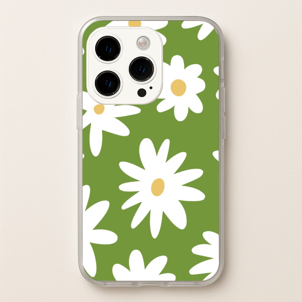 Funky Daisy - Floral Phone Case for iPhone 15 Pro Max