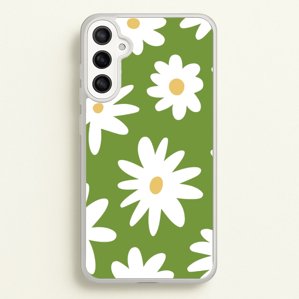 Funky Daisy - Floral Phone Case for Galaxy A34