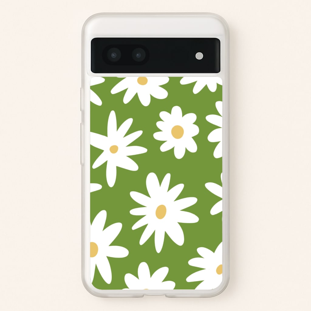 Funky Daisy - Floral Phone Case for Google Pixel 6a