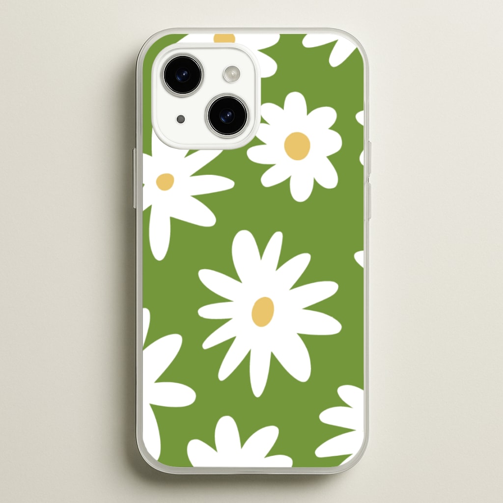 Funky Daisy - Floral Phone Case for iPhone 15 Plus