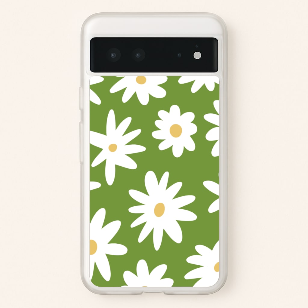 Funky Daisy - Floral Phone Case for Google Pixel 6