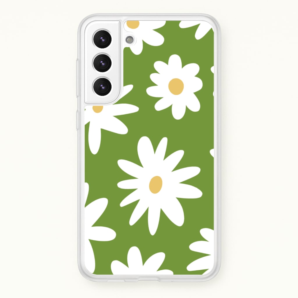 Funky Daisy - Floral Phone Case for Galaxy S22