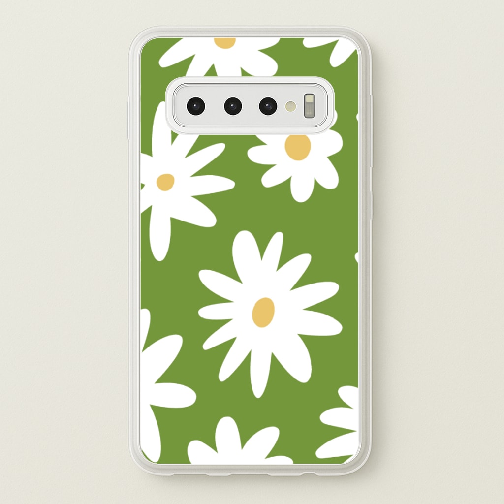 Funky Daisy - Floral Phone Case for Galaxy S10