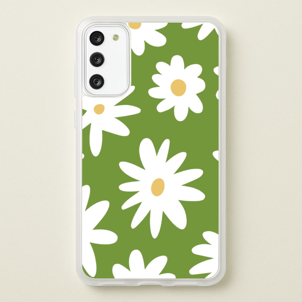 Funky Daisy - Floral Phone Case for Galaxy S20