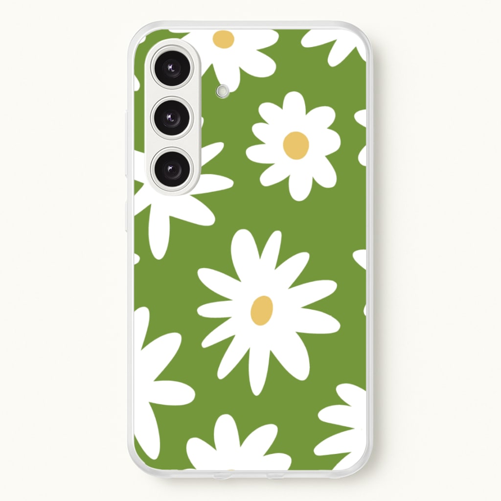 Funky Daisy - Floral Phone Case for Galaxy S25