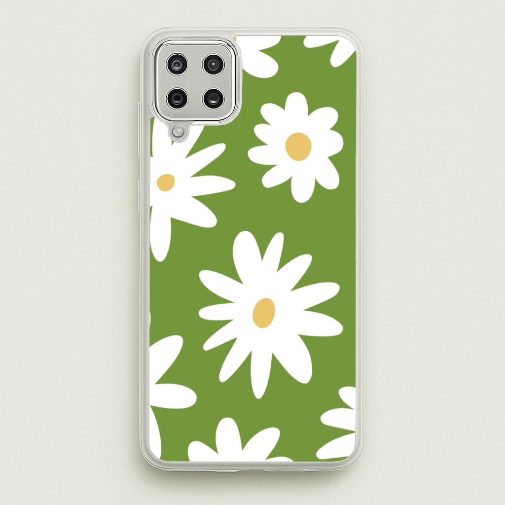 Funky Daisy - Floral Phone Case for Galaxy A12