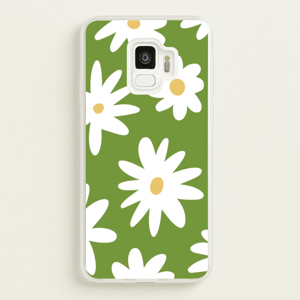Funky Daisy - Floral Phone Case for Galaxy S9