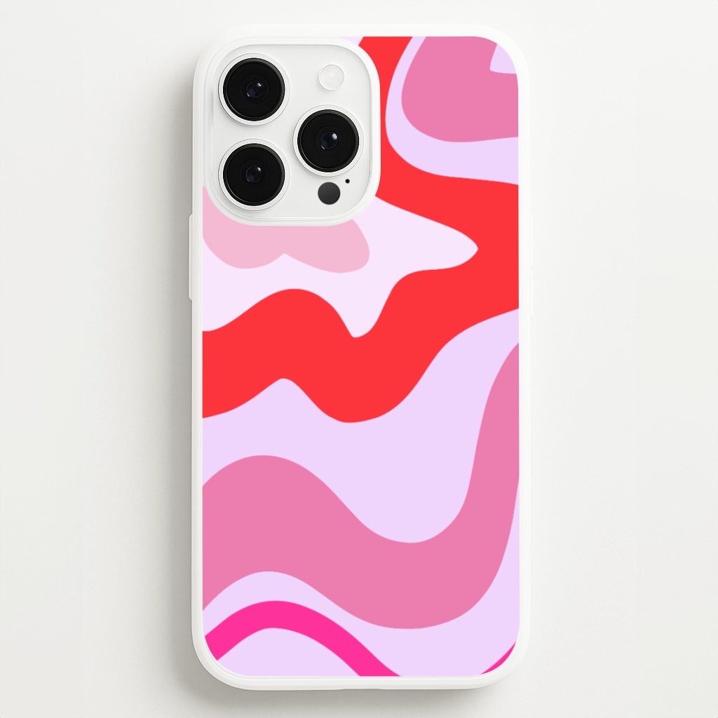 Purple & Pink Abstract - Abstract Phone Case for iPhone 13 Pro Max