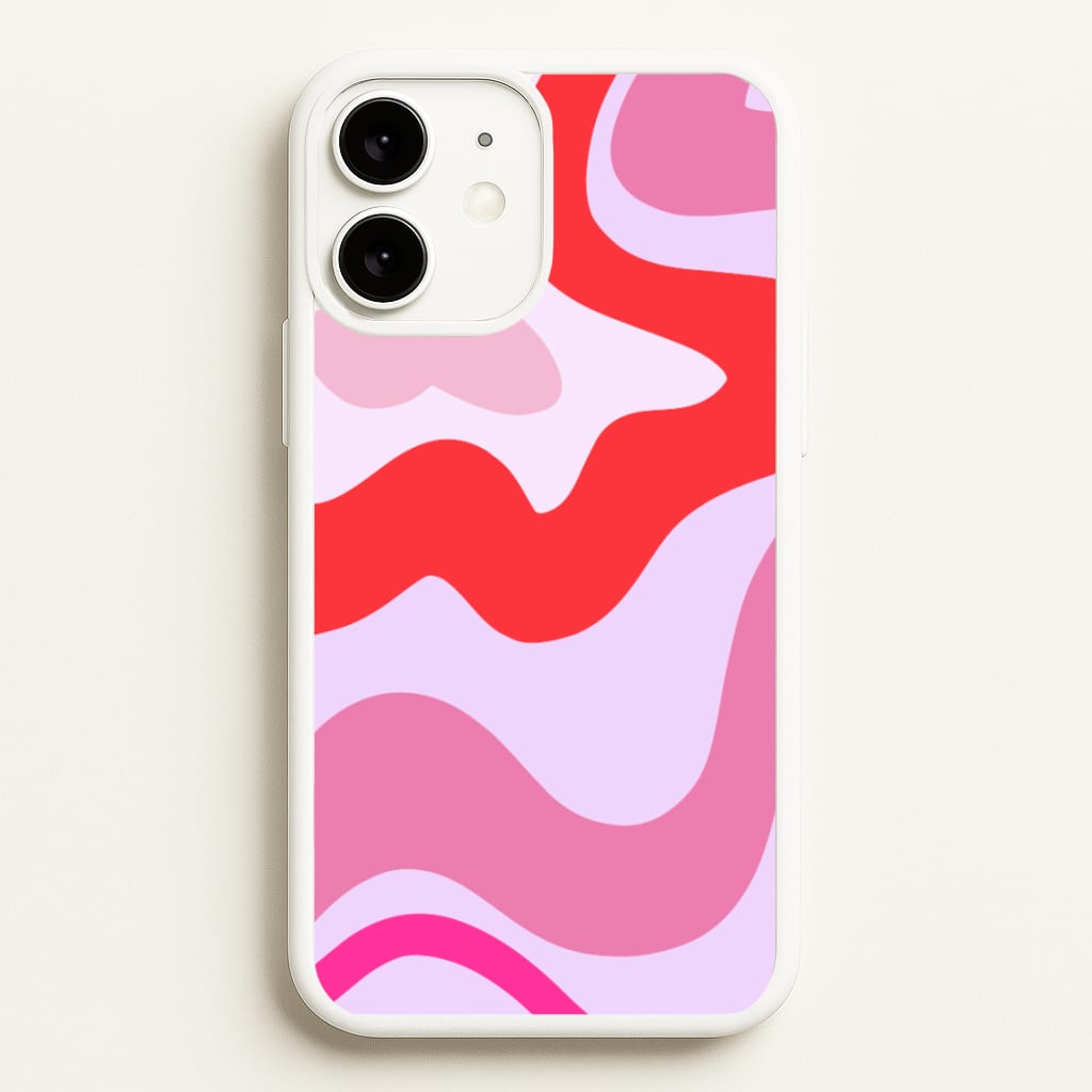 Purple & Pink Abstract - Abstract Phone Case for iPhone 11