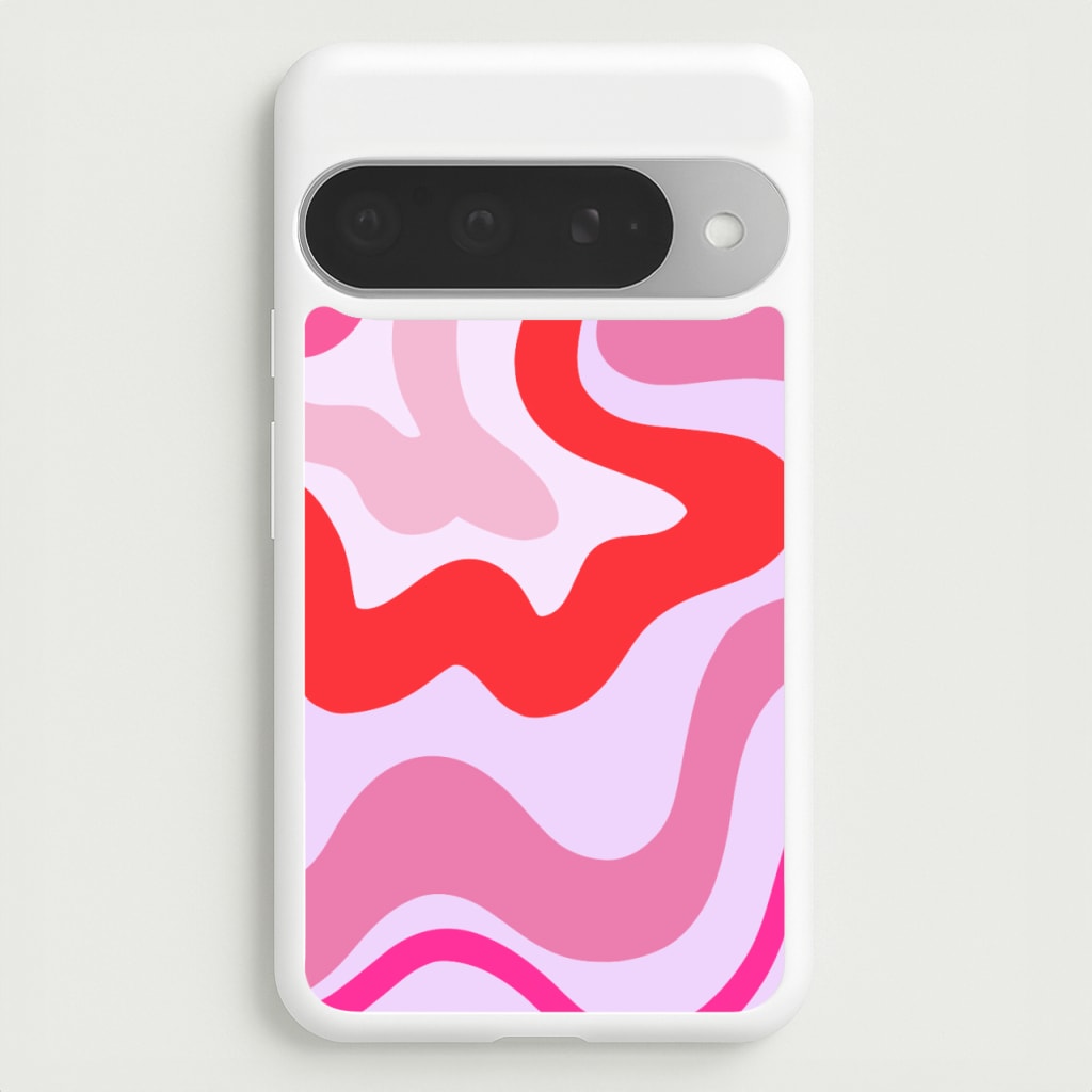 Purple & Pink Abstract Phone Case for Google Pixel 10 Pro XL