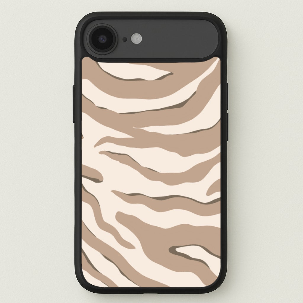 Neutral Tiger Print Phone Case for iPhone 17 Air