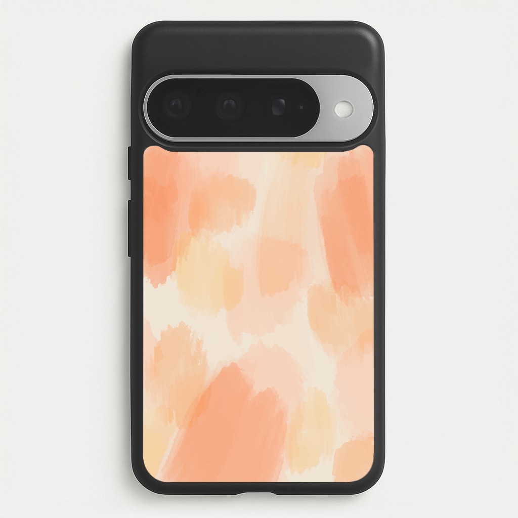Orange Strokes Phone Case for Google Pixel 10 Pro XL